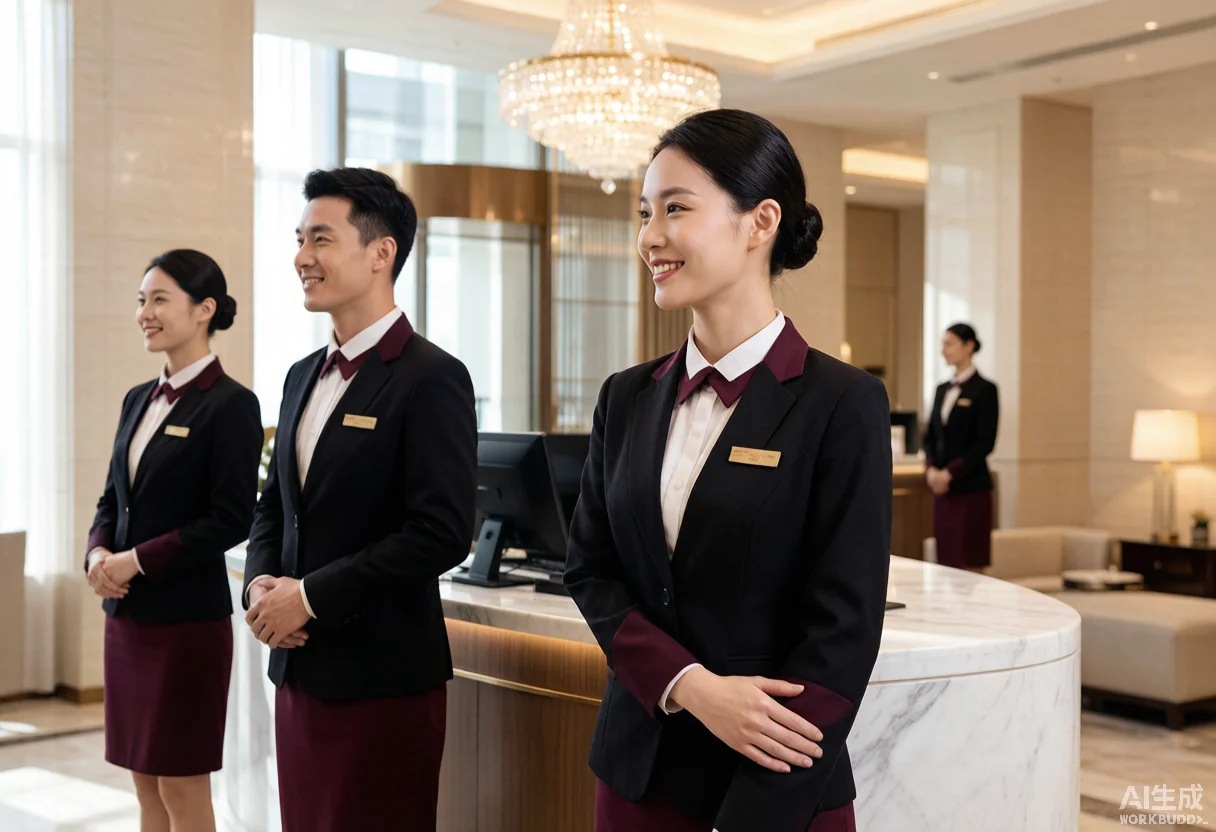 酒店制服 - 为 智物物业有限公司 提供 酒店物业 职业装定制案例 项目实拍图3 - 酒店物业服装定制