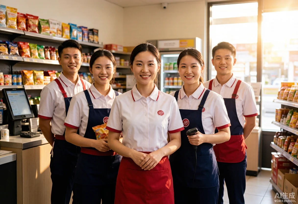 零售制服 - 为 同力有限公司 提供 零售连锁 职业装定制案例 项目实拍图3 - 零售连锁服装定制