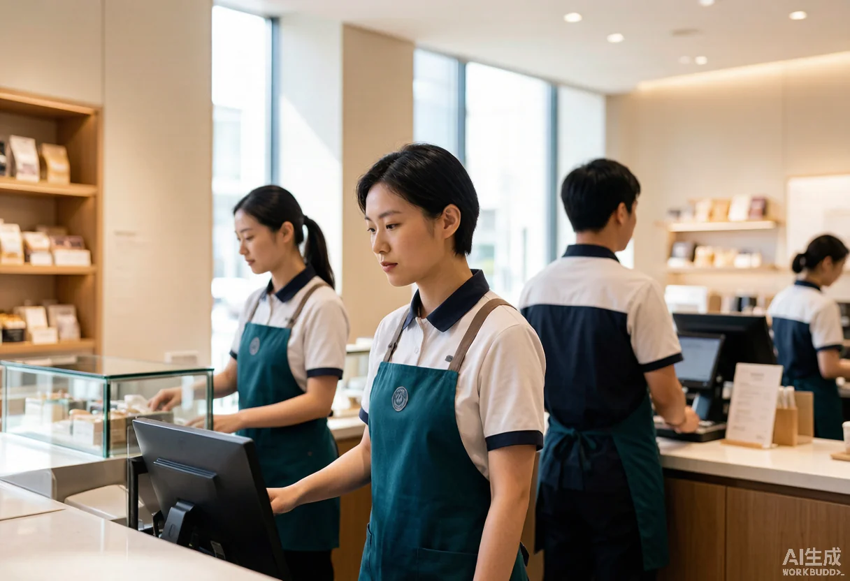 零售制服 - 为 喜德镇昆山振兴农业产业有限公司 提供 零售连锁 职业装定制案例 项目实拍图3 - 零售连锁服装定制