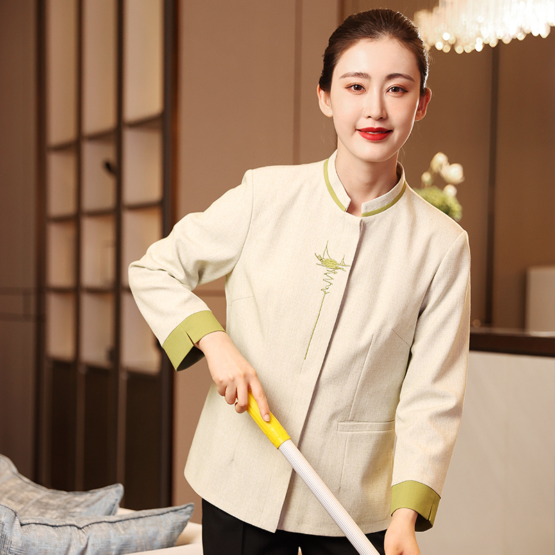 HT032-878 – Women's Autumn/Winter Cleaning Uniform