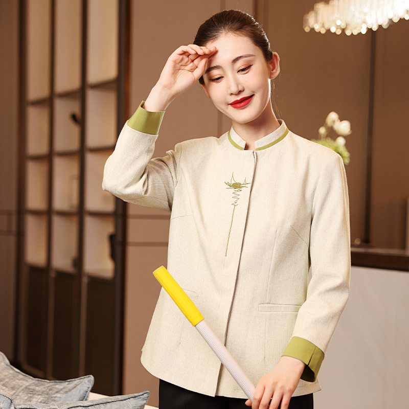 HT032-878 – Women's Autumn/Winter Cleaning Uniform