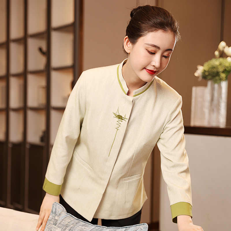 HT032-878 – Women's Autumn/Winter Cleaning Uniform