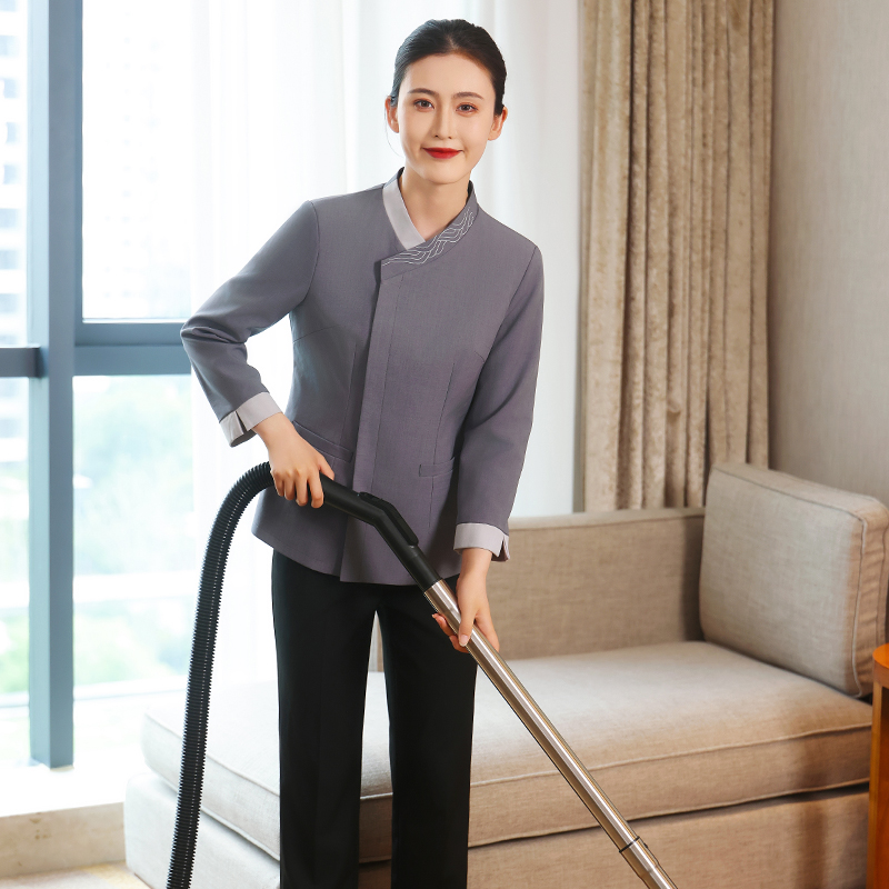 HT032-1324 – Women's Autumn/Winter Cleaning Uniform