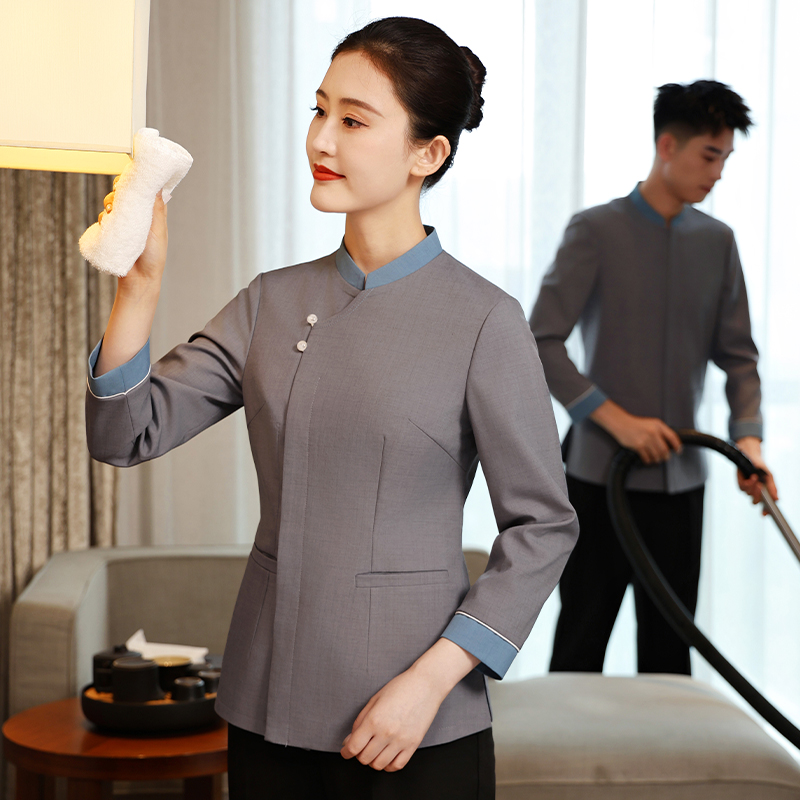 HT032-1517 – Unisex Autumn/Winter Cleaning Uniform