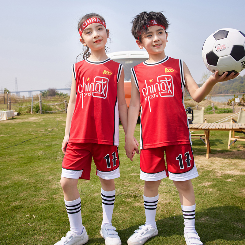 HT054-2223 – Summer Quick-Dry Mesh Short-Sleeve Jersey Three-Piece Set
