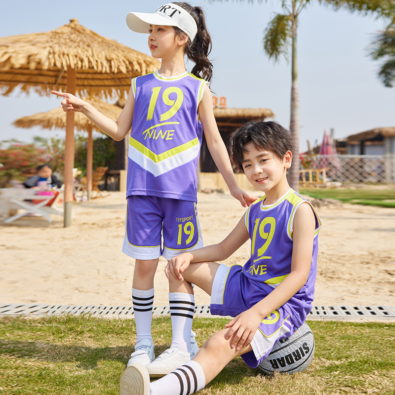 HT054-2224夏季速干网眼短袖球服三件套