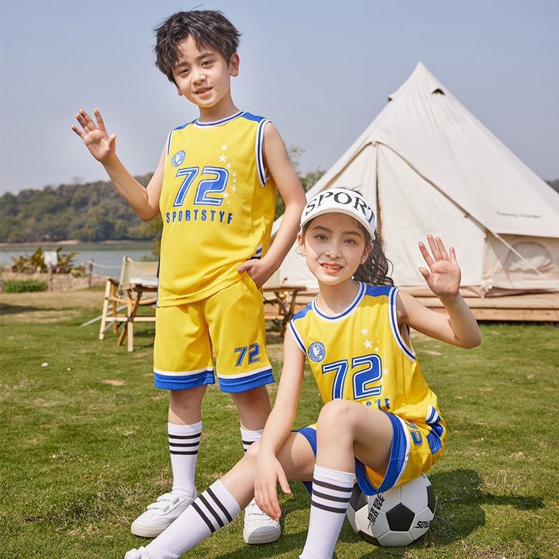 HT054-2226夏季速干网眼短袖球服三件套