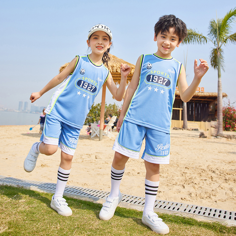 HT054-2227夏季速干网眼短袖球服三件套