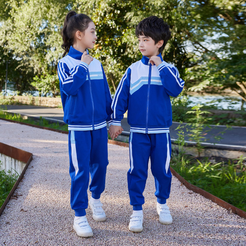 HT054-2251春秋双弹罗马布运动服衣裤套装