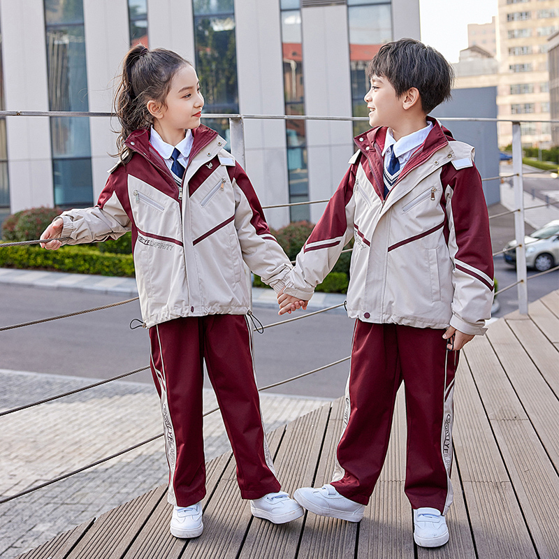 HT054-2194冬季摇粒绒内胆冲锋衣+裤子三件套