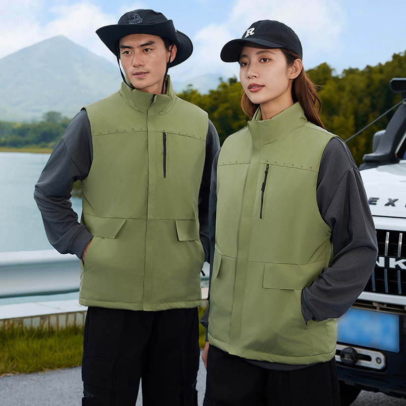 HT045-646 Down‑cotton vest