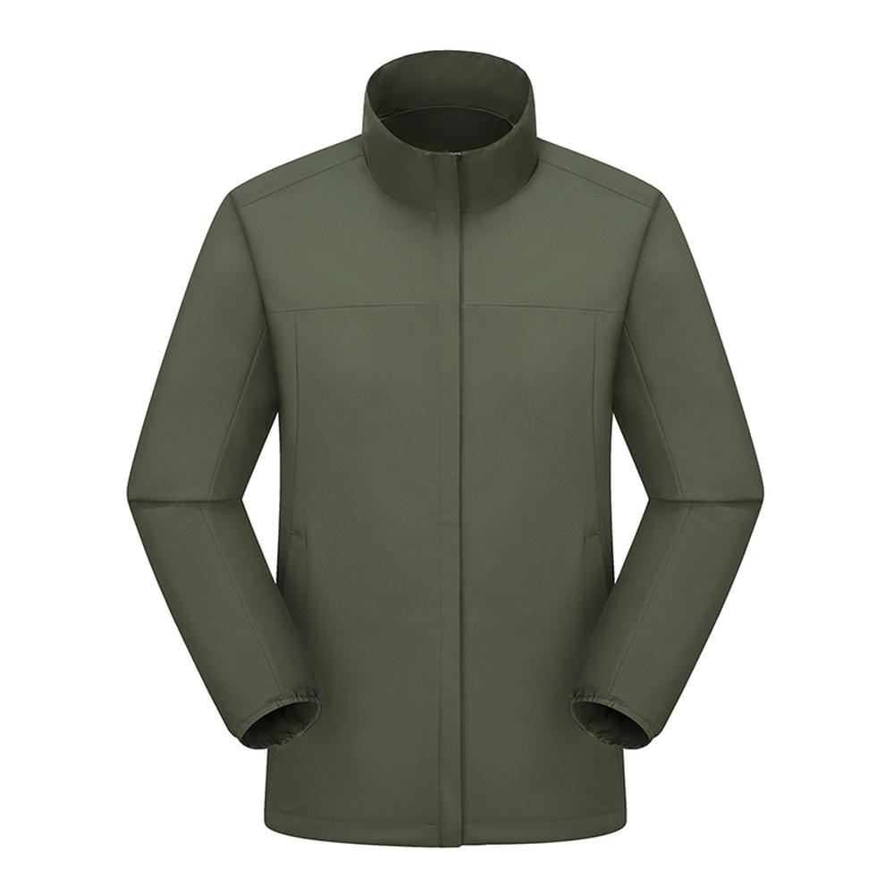 HT012-044 High‑elastic pongee unisex outdoor jacket